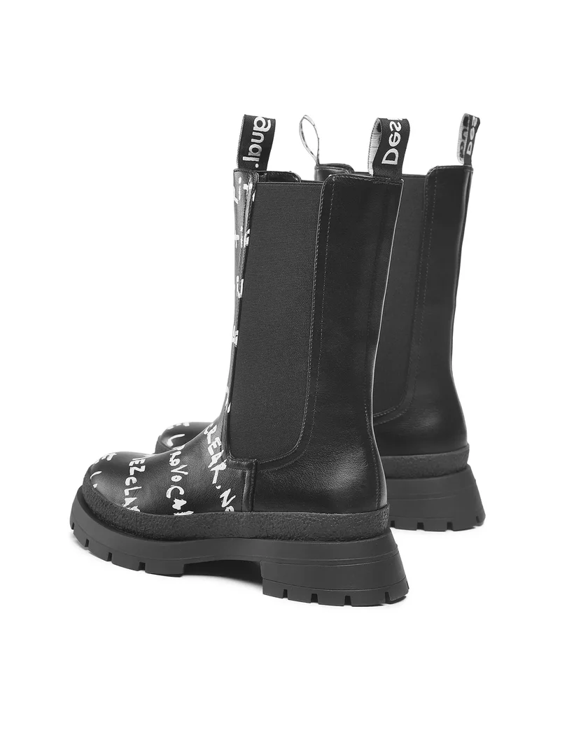 Desigual Klassische Stiefeletten 22WSTP03 Schwarz Gr. 37
