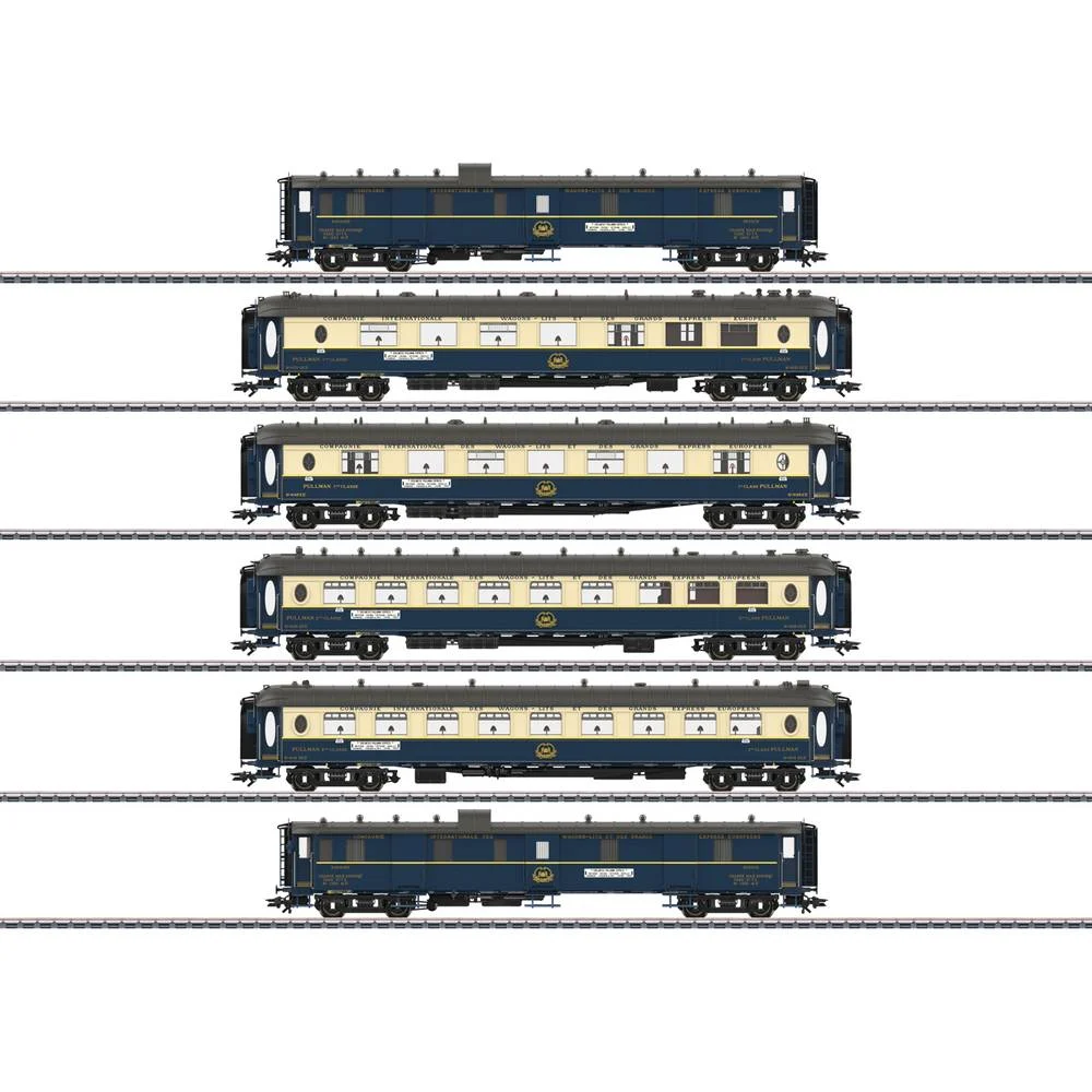 Märklin 42470 H0 Pullmanwagen-Set „Edelweiß“ der CIWL Märklin, 42470, H0, Pullmanwagen-Set, „Edelweiß“, der, CIWL