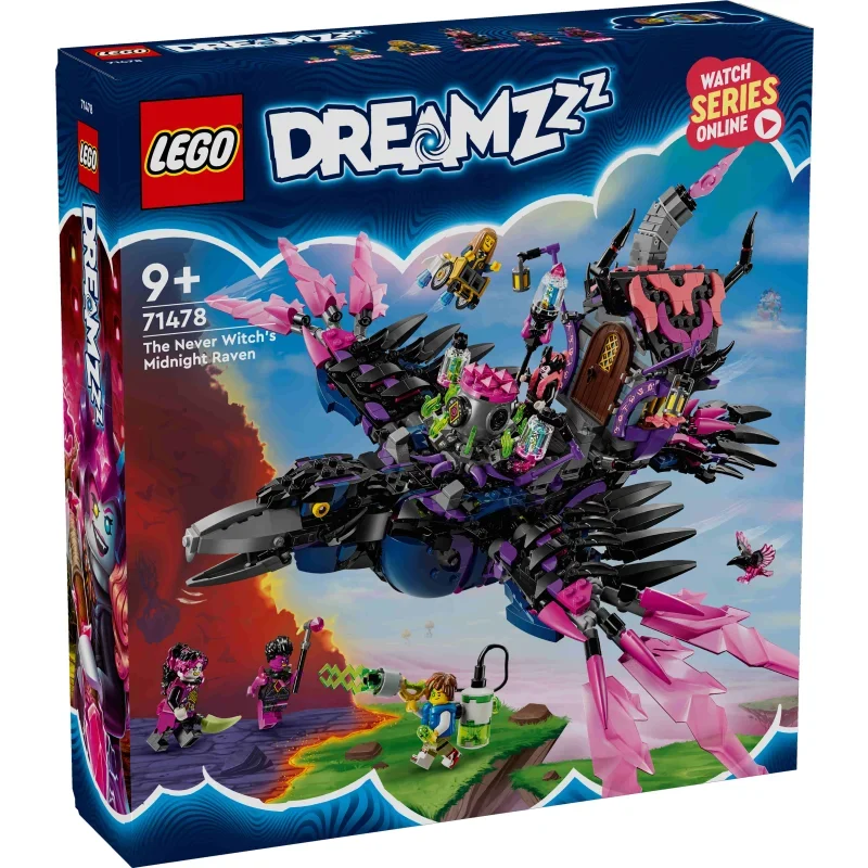 LEGO® 71478 Dreamzzz - Der Mitternachtsrabe der Nimmerhexe LEGO®, 71478, Dreamzzz, -, Der, Mitternachtsrabe, der, Nimmerhexe
