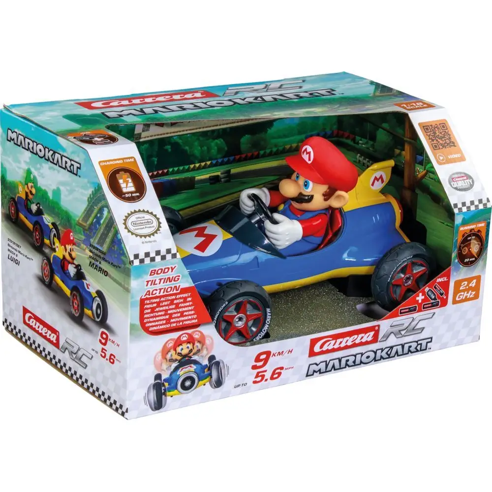 Carrera RC Mario Kart Pipe Kart, Peach RC 2,4 GHz 370200986P