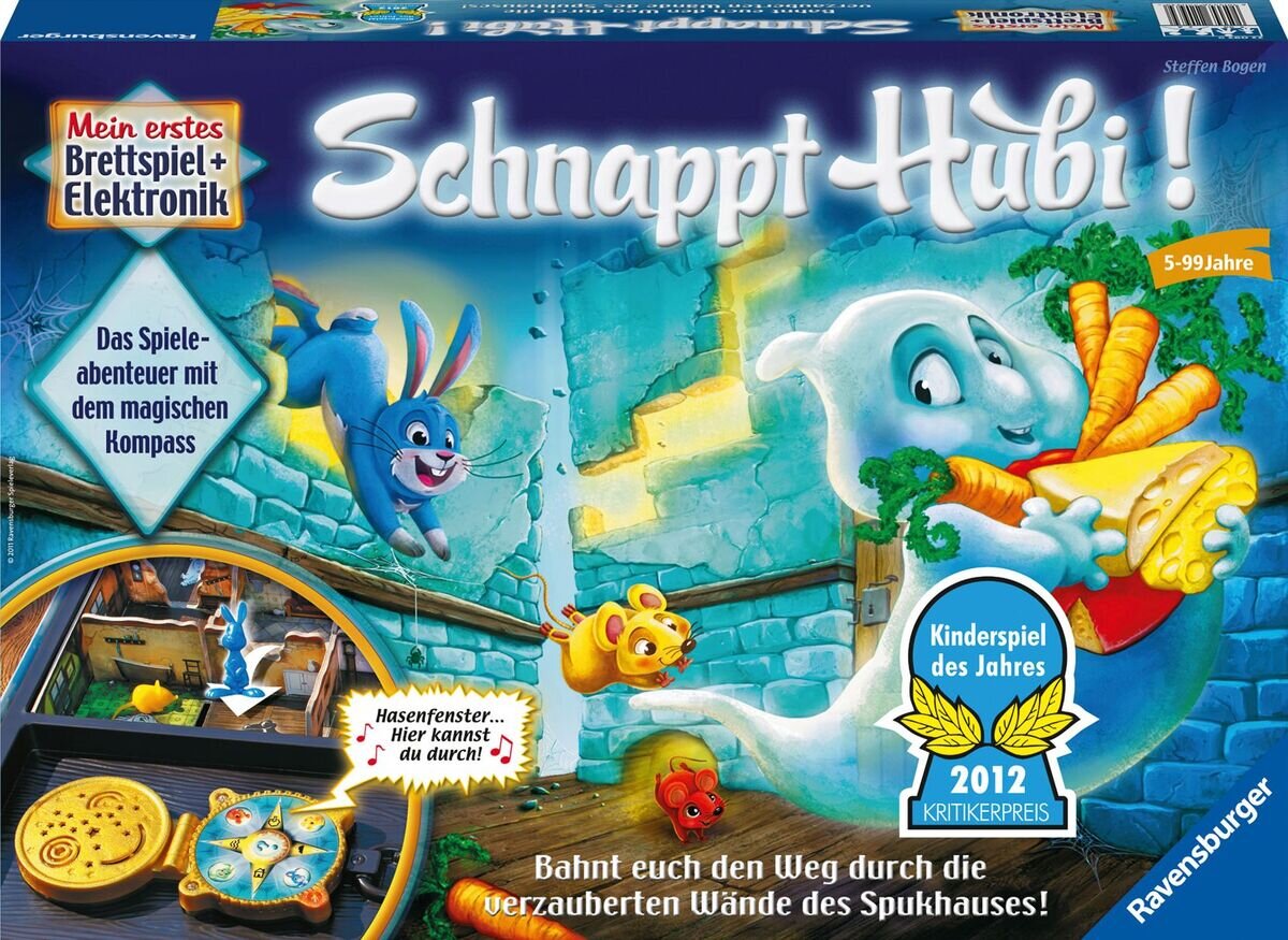 Ravensburger Schnappt Hubi, Gesellschafts- und Familienspiel, für Kinder und Erwachsene, Spiel des Jahres für 2-4 Spie