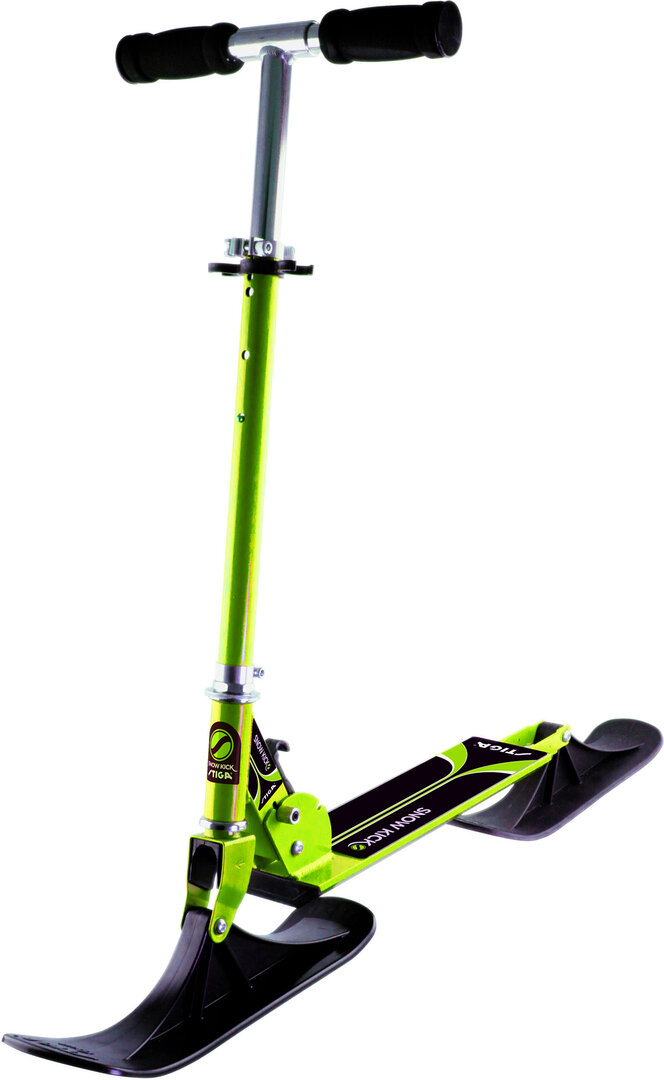 Snow Kick-Bike schwarz / grün Snow, Kick-Bike, schwarz, /, grün, Roller, Transport, Fahrzeug