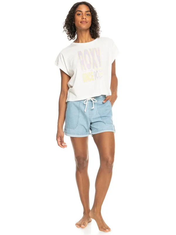 ROXY Milady Beach Regular - Jeansshorts für Frauen GR. XL