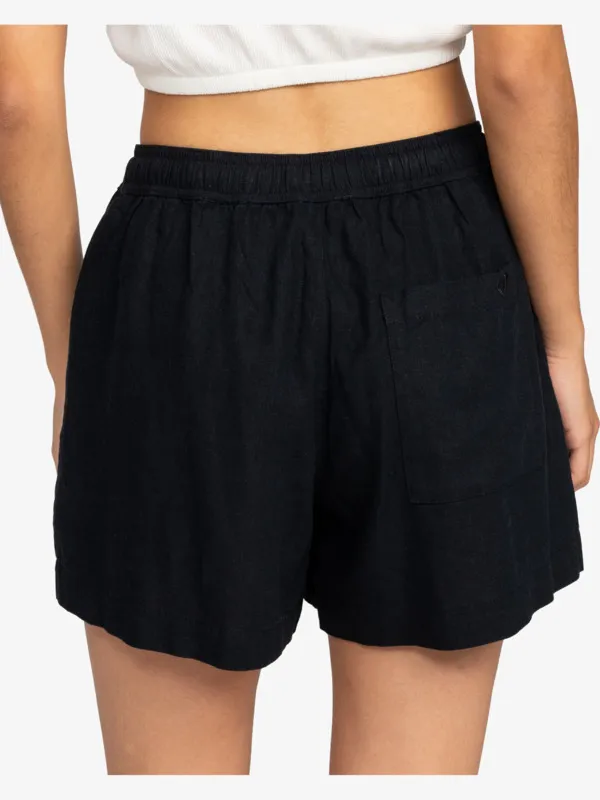 ROXY Lekeitio Break - Strand-Shorts mit elastischem Bund für Frauen GR. L