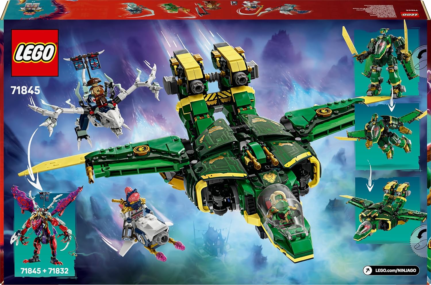 LEGO® NINJAGO® Lloyds Jet-Mech 71845 Apiden, Hummel, Wirbellose, Roboter, Spielzeug