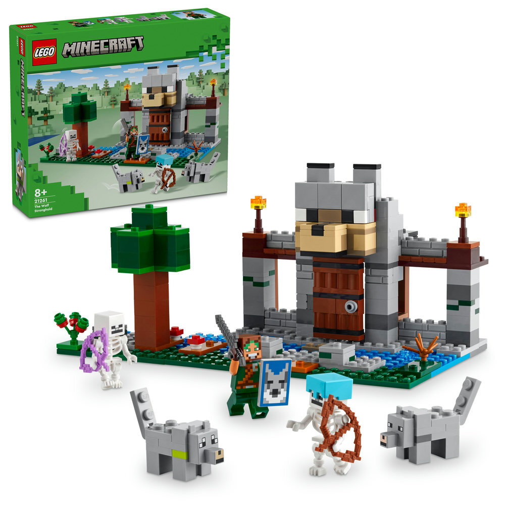 LEGO® Minecraft™ Die Wolfsfestung 21261 Spielzeug