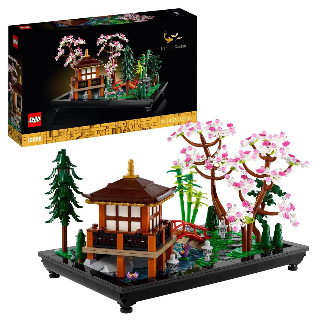 LEGO 10315 Garten der Stille LEGO, 10315, Garten, der, Stille, Blume, Pflanze, Blumen-Arrangement