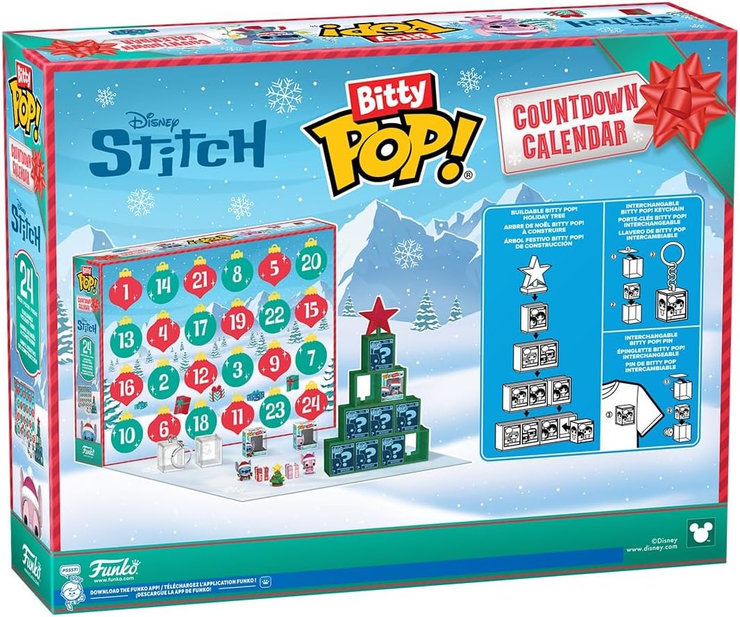 Funko Bitty Pop! Countdown Calendar Stitch Holiday Lilo & Stitch Adventskalender