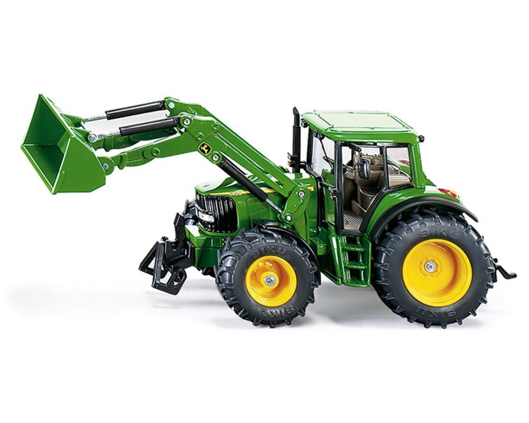 Siku John Deere Mit Frontalder Siku, John, Deere, Mit, Frontalder, Maschine, Rad, Im, Freien, Natur