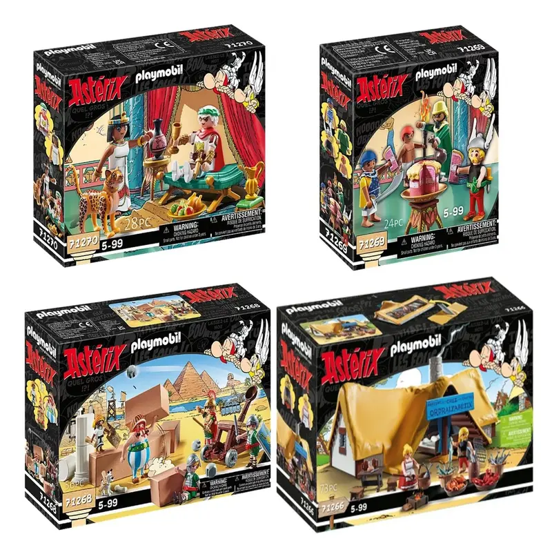 PLAYMOBIL Asterix XXL Set (71266–71270) – 4-in-1 Gallier-Abenteuer