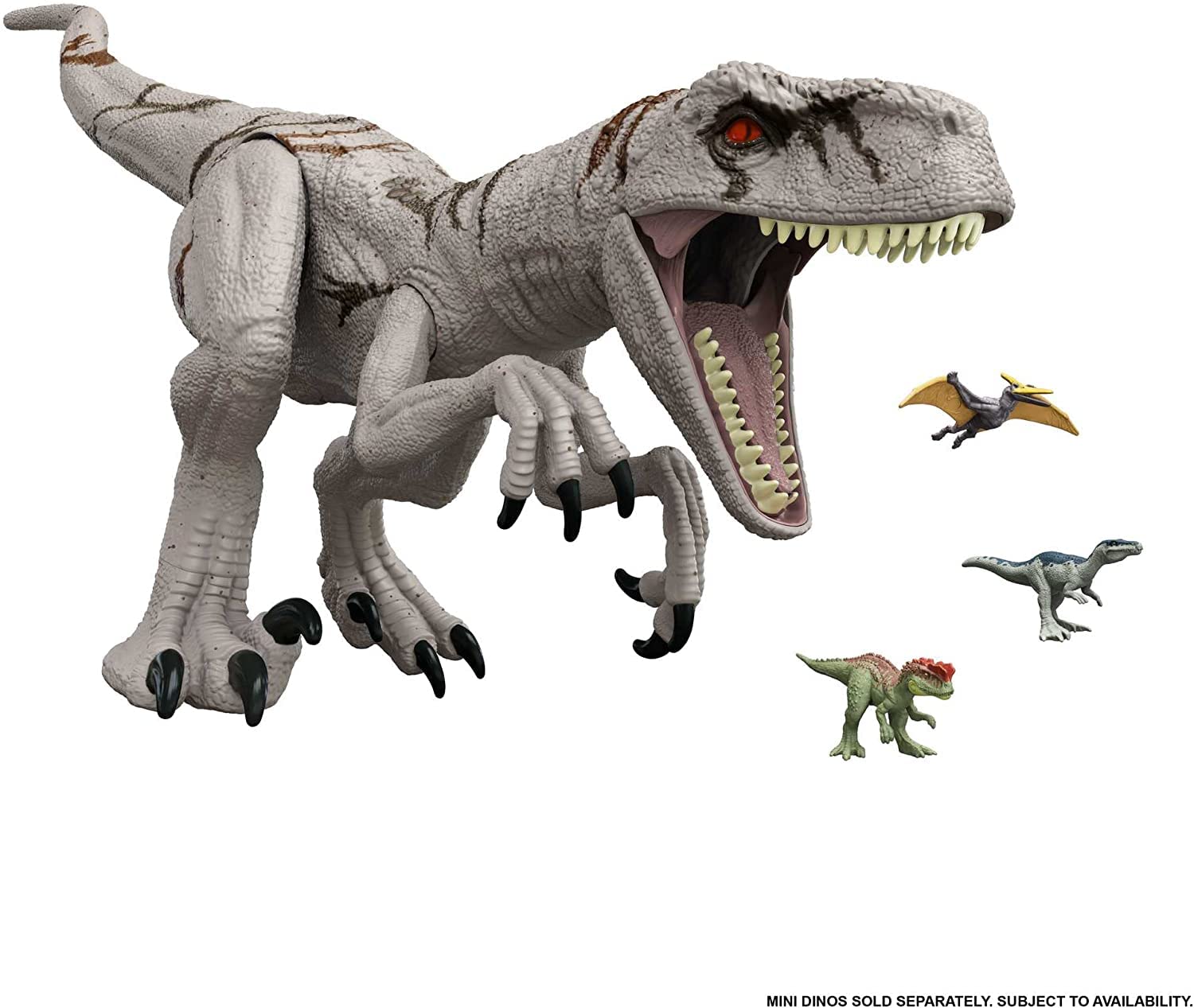 Mattel JURASSIC WORLD HFR09 Riesendino Atrociraptor Actionfigur
