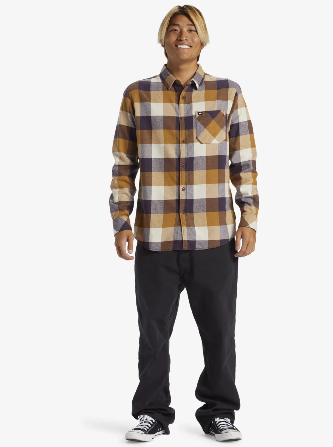 Quiksilver Motherfly  - Flanellhemd für Männer Mehrfarbig GR. L