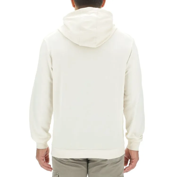 JEEP Herren Hoodie O103279WH - Weiß mit großem Stern-Print GR. XXL