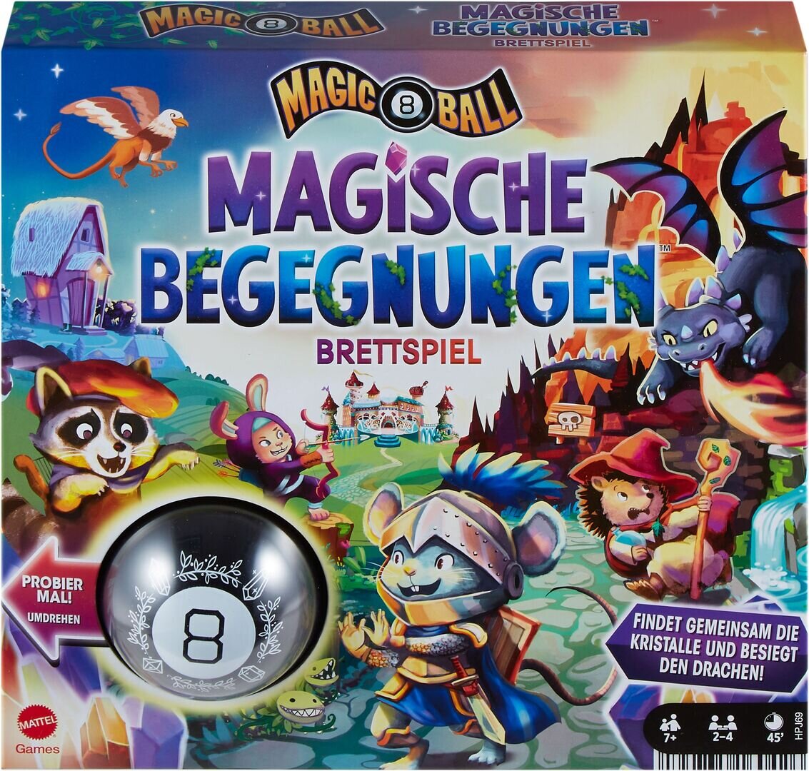 Mattel HPJ69 Magic 8 Ball Game D Mattel, HPJ69, Magic, 8, Ball, Game, D, Person