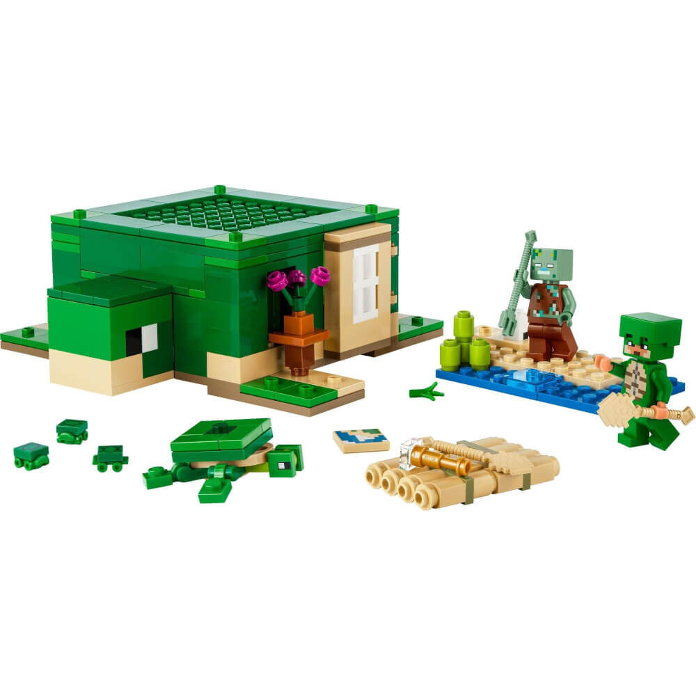 LEGO® Minecraft™ Das Schildkrötenstrandhaus 21254 Spielzeug