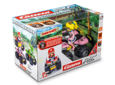 Carrera Mario Kart™, Peach Quad RC 2,4 GHz 370200999X Erste, Hilfe, Kart, Transport, Fahrzeug
