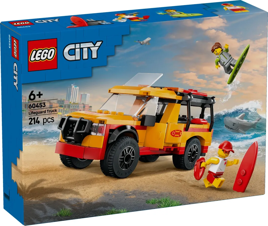 LEGO, City, 60453, Einsatzfahrzeug, der, Rettungsschwimmer LEGO City 60453 Einsatzfahrzeug der Rettungsschwimmer
