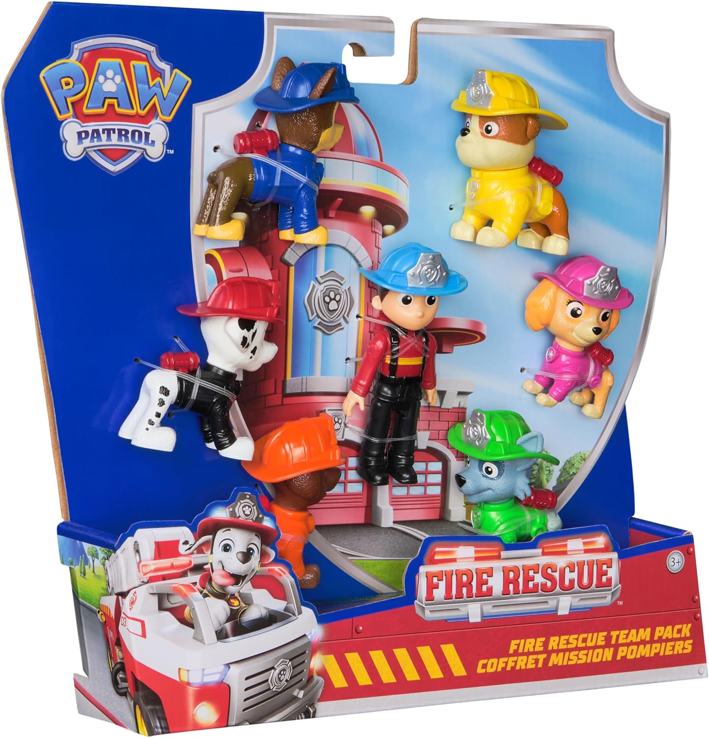PAW Patrol Fire Rescue - Figuren Geschenkset
