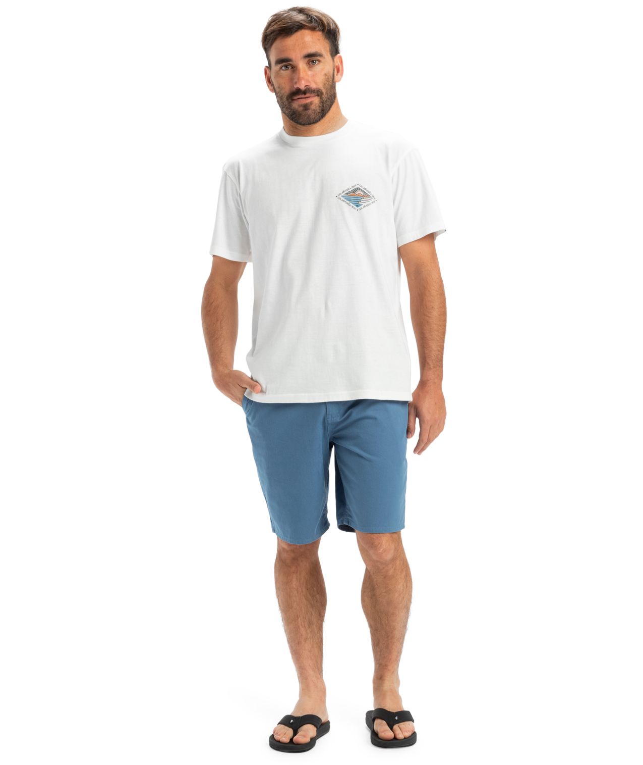 Quiksilver Everyday 20" - Chino-Shorts für Männer. Blau GR. 36
