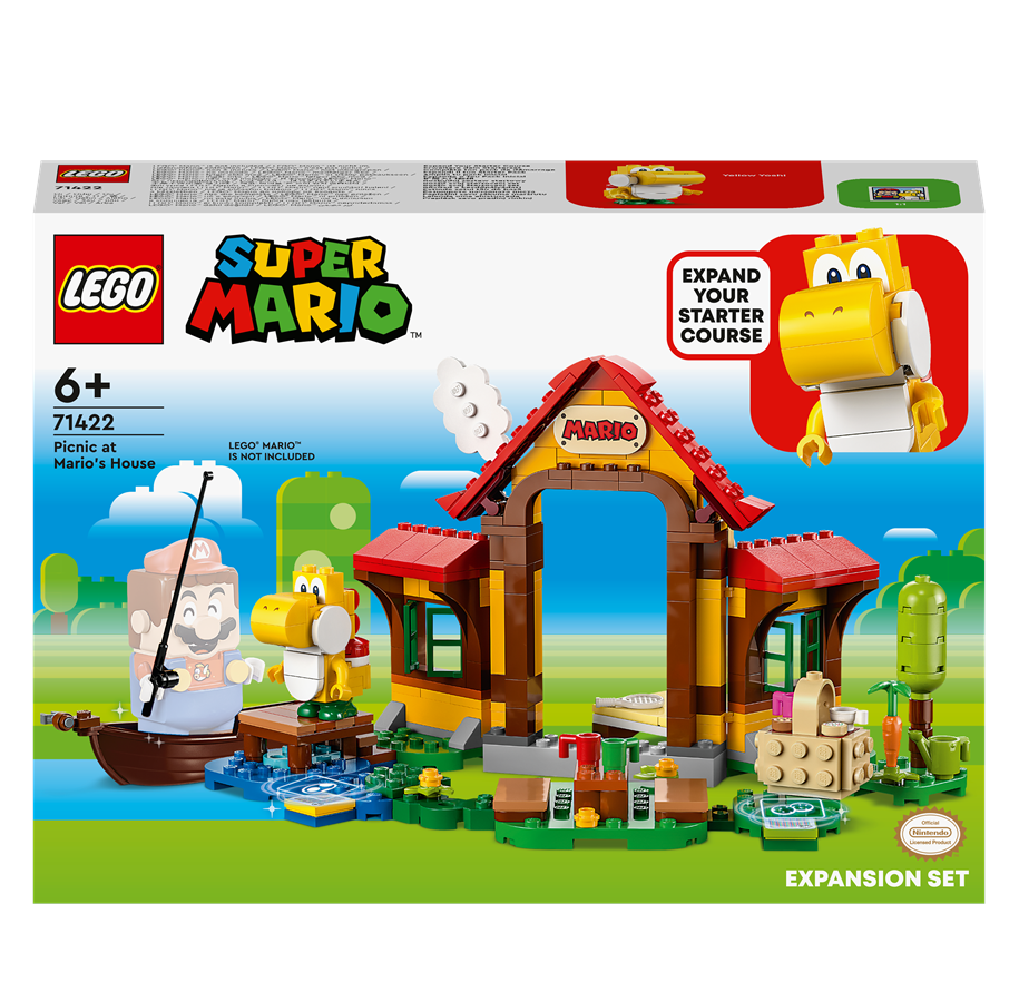 LEGO 71422 Picknick bei Mario – Erweiterungsset Super Mario™ LEGO, 71422, Picknick, bei, Mario, –, Erweiterungsset, Super, Mario™, Spielbereich