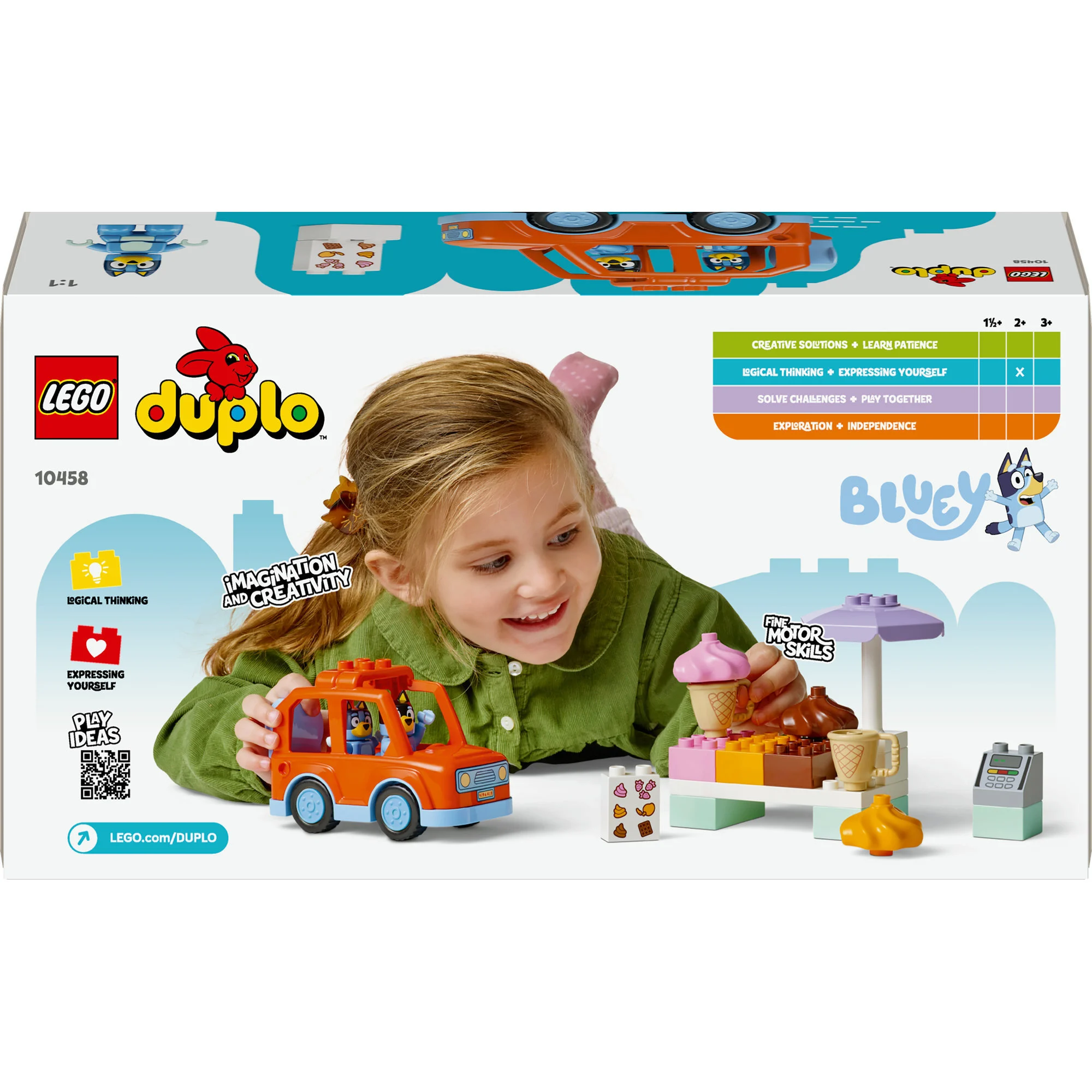 LEGO® Bluey 10458 Ausflug zur Eisdiele mit Bluey LEGO® Bluey 10458 Ausflug zur Eisdiele mit Bluey