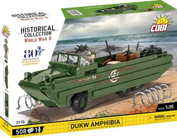Cobi 3110 DUKW amphibia D-day