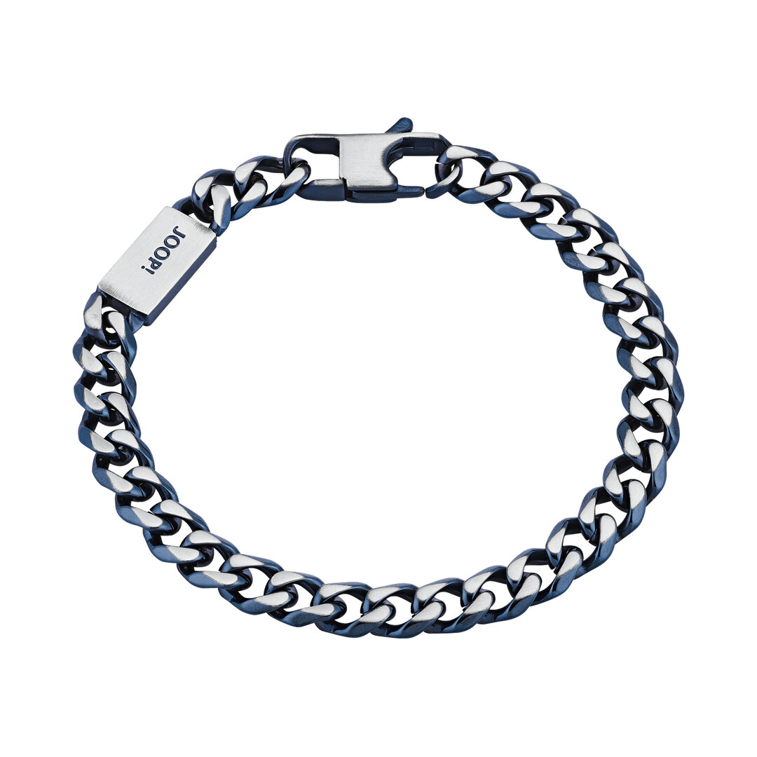 JOOP! Armband Panzerblau Edelstahl Damen Silber 21 cm 2028380 JOOP!, Armband, Panzerblau, Edelstahl, Damen, Silber, 21, cm, 2028380, Zubehor, Armreif, Schmuck