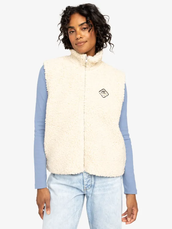 ROXY Cut The Night - Weste aus Polarfleece für Frauen GR. L