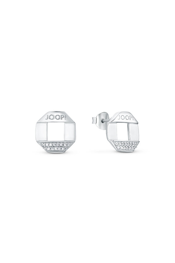 JOOP! Ohrringe Rhodiniert Silber 925 Damen Silber 2035939 JOOP!, Ohrringe, Rhodiniert, Silber, 925, Damen, Silber, 2035939, Zubehor, Ohrring, Schmuck, Diamant, Silber