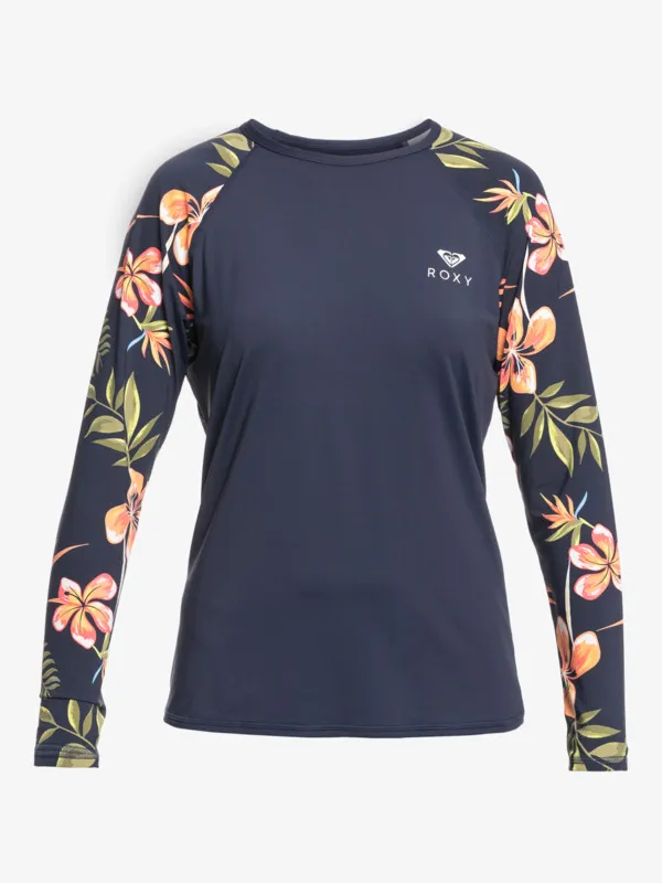 ROXY Printed - Langarm-Rash-West für Frauen GR. XS