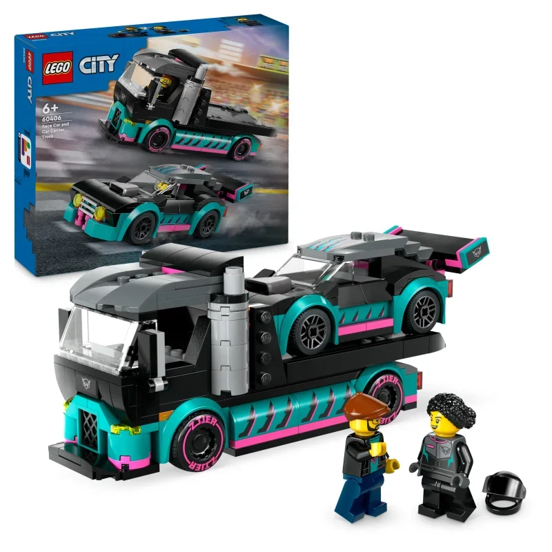 LEGO 60406 Autotransporter Mit Rennwagen LEGO, 60406, Autotransporter, Mit, Rennwagen