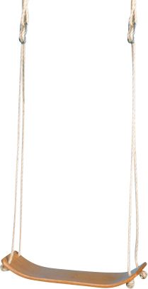 Brettschaukel Holz gebogen ca. 50 x 15 cm Schaukel, Spielzeug, Schaukel, Spielzeug, Schaukel, Spielzeug