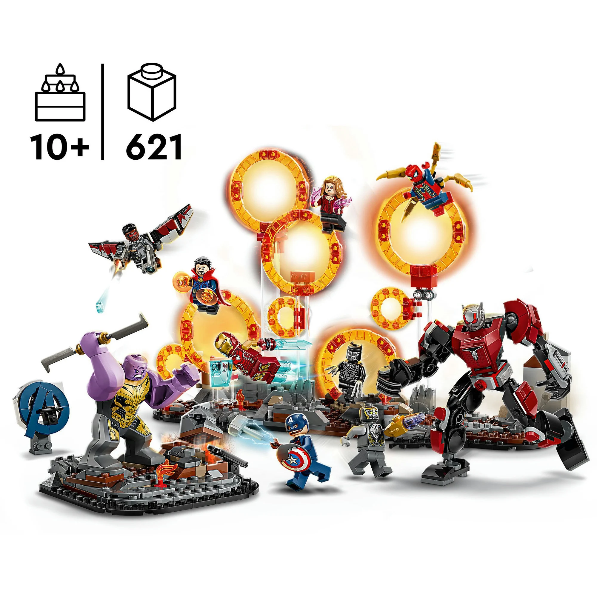 LEGO® Marvel Super Heroes™ 76323 Avengers: Endgame Letzter Showdown