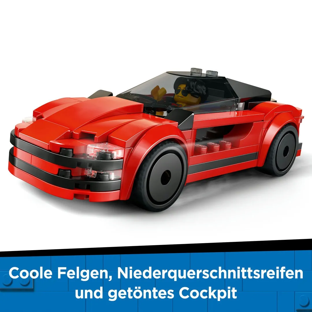LEGO® City 60448 Roter Sportwagen
