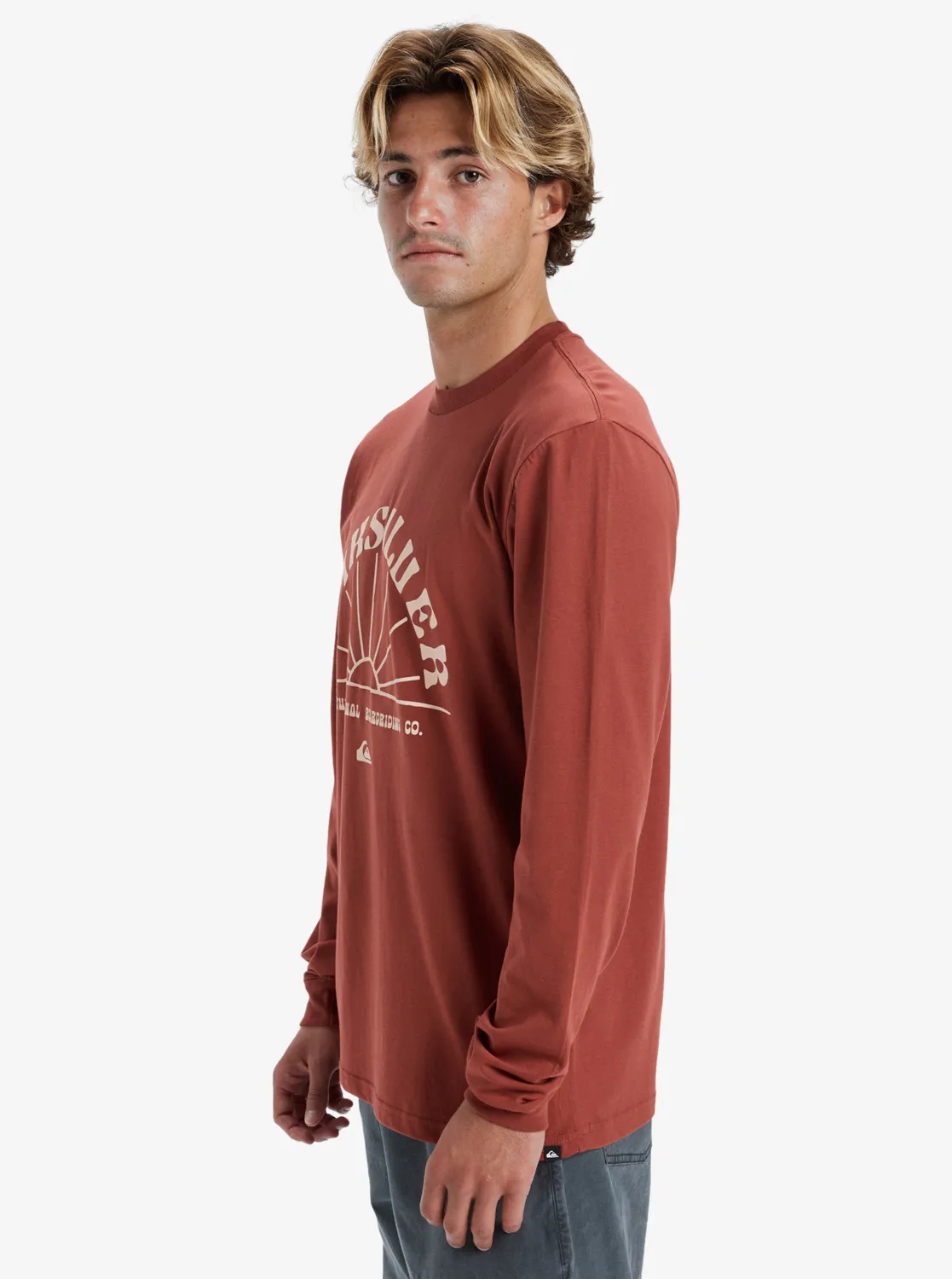 Quiksilver Rays For Days - Longsleeve für Männer Terracotta GR. L