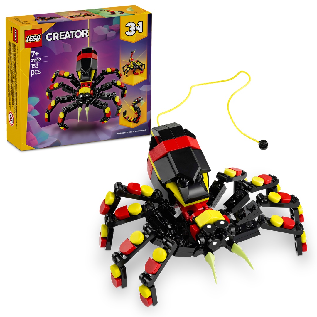 LEGO, Creator, 31159, Wilde, Tiere:, Überraschungsspinne LEGO Creator 31159 Wilde Tiere: Überraschungsspinne