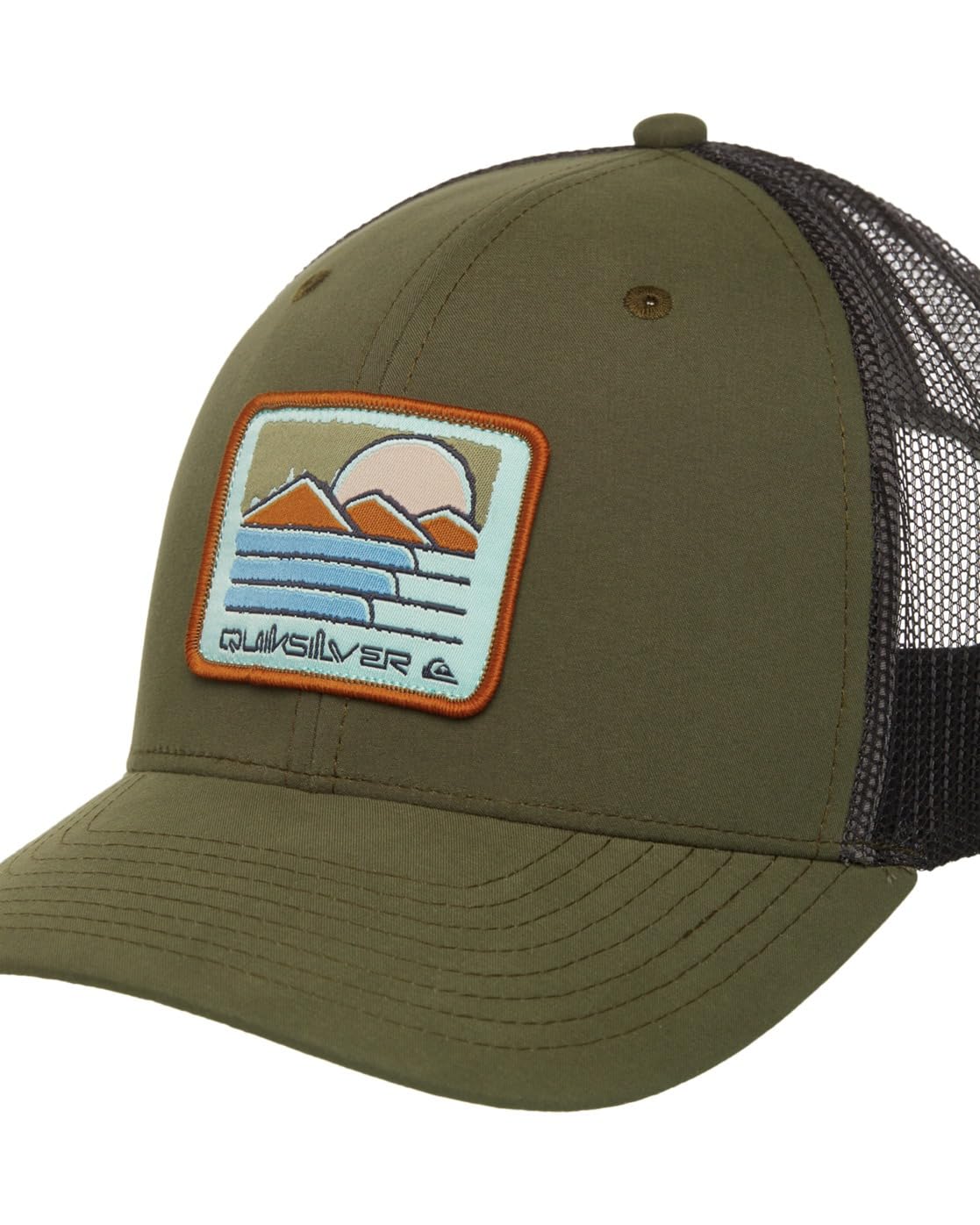 Quiksilver Fabled Season – Snapback-Cap für Männer, Olivgrün