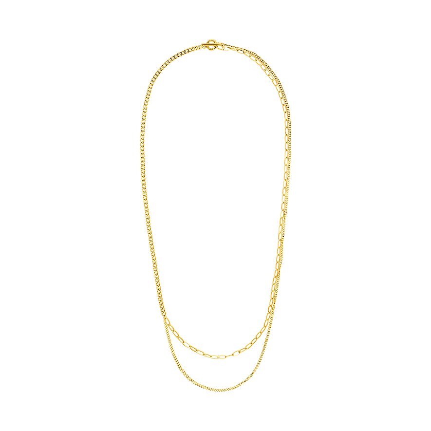 JOOP! Kette Kettenmix Edelstahl Damen Silber 90 cm 2031015 JOOP!, Kette, Kettenmix, Edelstahl, Damen, Silber, 90, cm, 2031015, Zubehor, Schmuck, Halskette, Kette
