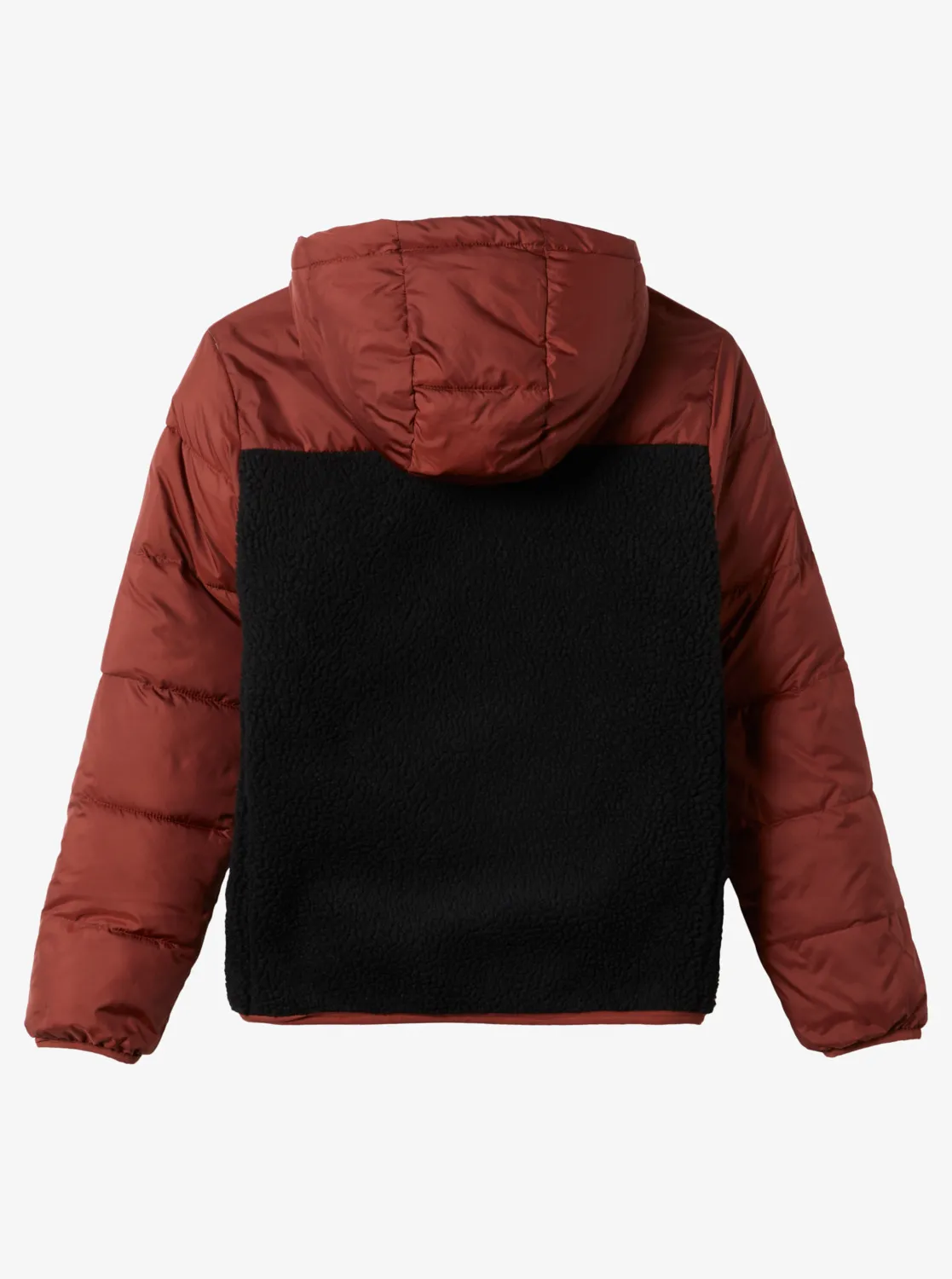 Quiksilver Scaly Reversible - Isolierende Kapuzenjacke zum Wenden für Jungen von 8-16 Terracotta GR. M