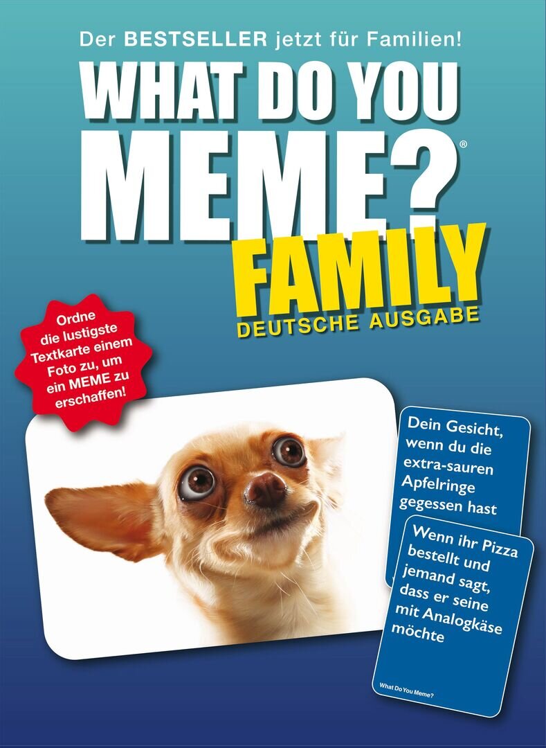 What Do You Meme Family Edition DE What, Do, You, Meme, Family, Edition, DE, Hund, Säugetier, Haustier
