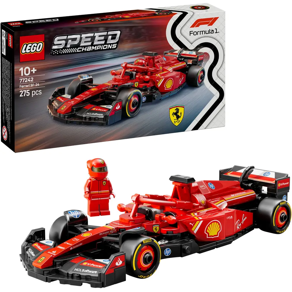 LEGO® Speed Champions Ferrari SF-24 F1 Rennauto 77242 LEGO® Speed Champions Ferrari SF-24 F1 Rennauto 77242