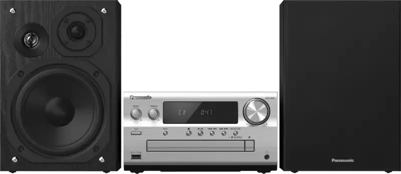 Panasonic SC-PMX802E Micro-Stereo-System Silber