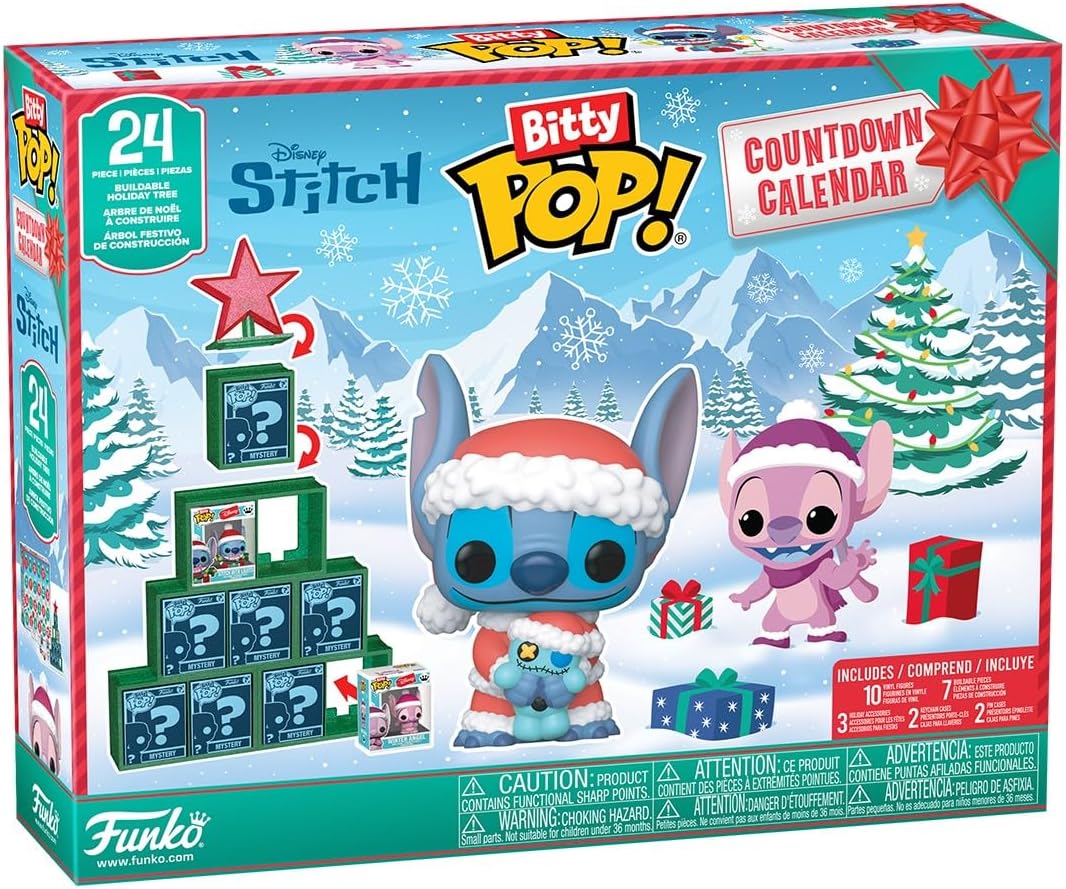 Funko Bitty Pop! Countdown Calendar Stitch Holiday Lilo & Stitch Adventskalender