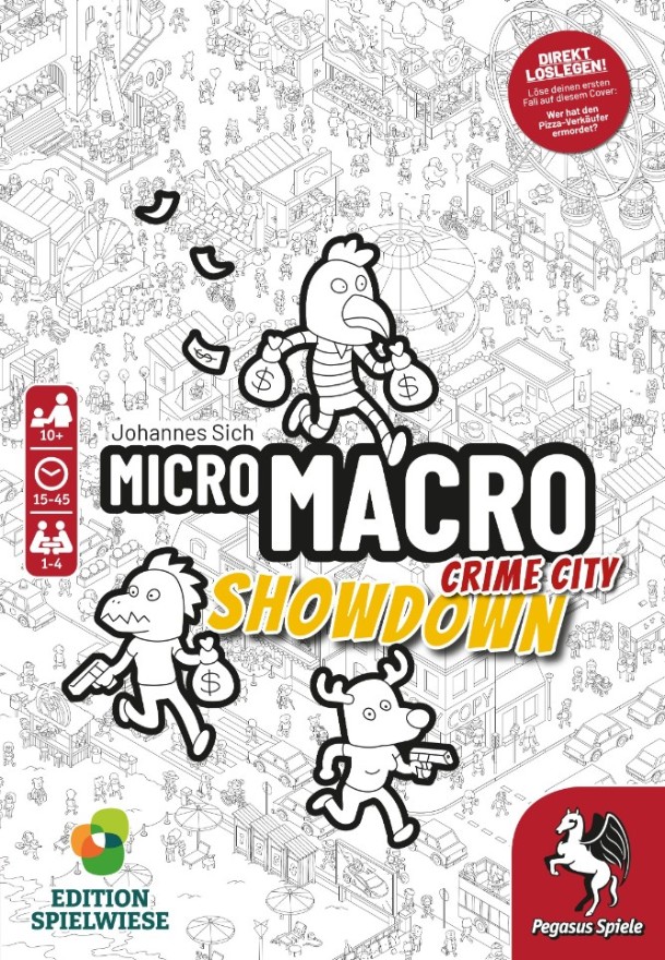 MicroMacro: Crime City 4 Showdown MicroMacro:, Crime, City, 4, Showdown, Aufkleber, Person, Grafiken, Aufkleber, Person, Grafiken