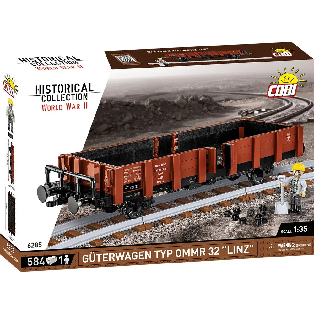 Cobi, 6285, Güterwagen, Typ, Ommr, 32, ''LINZ'' Cobi 6285 Güterwagen Typ Ommr 32 ''LINZ''