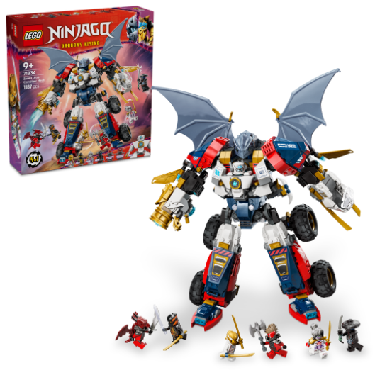 LEGO® NINJAGO® Zanes Ultra-Kombi-Mech 71834