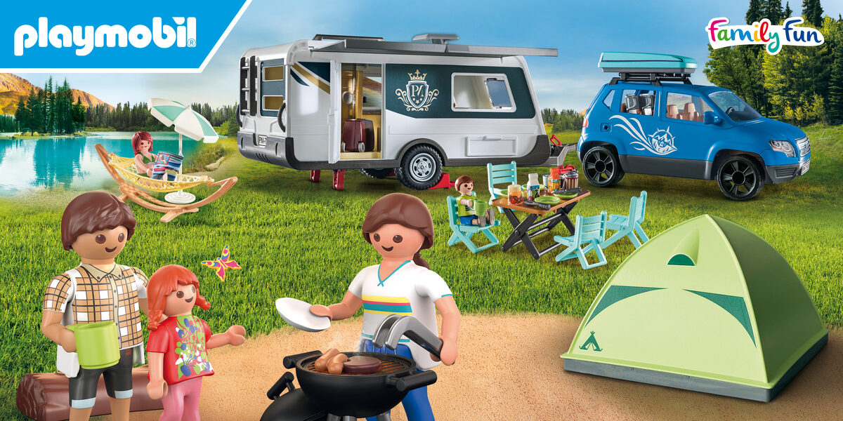 Wohnwagen, Campen, Auto, Zelt, Person, Wohnwagen, Campen, Auto, Zelt, Person