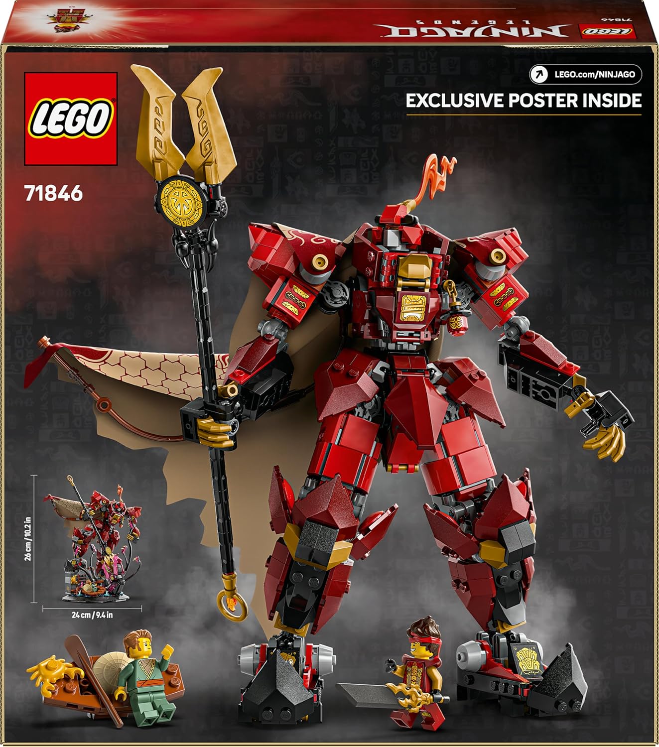 LEGO® NINJAGO® Der Feuerritter Mech 71846 LEGO® NINJAGO® Der Feuerritter Mech 71846