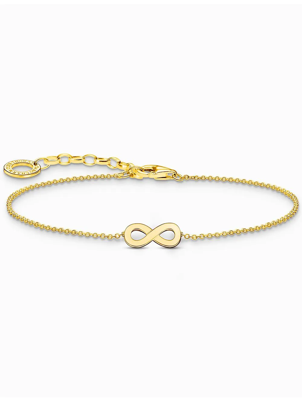 Thomas Sabo Armband Mit Anhänger Infinity Länge 19 Cm vergoldet A2161 413 39 L19V