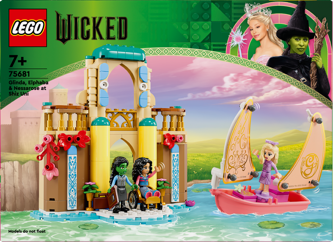 LEGO® Wicked Glinda, Elphaba und Nessarose an der Universität Shiz 75681 Erwachsener, Weiblich, Person, Frau, Gesicht
